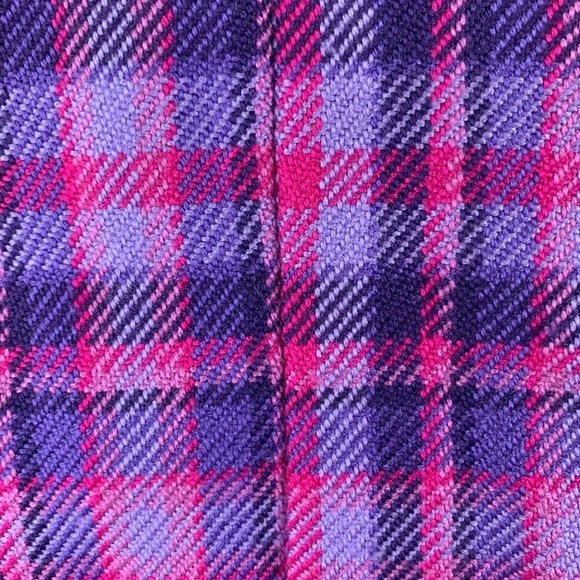 The Children’s Place Purple & Pink Plaid Jacket Size Medium - Picture 3 of 7